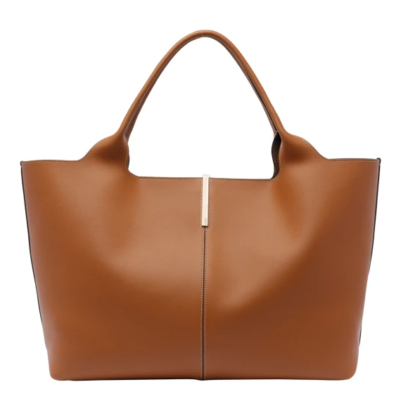 MEDIUM LEATHER SHOPPING BAG