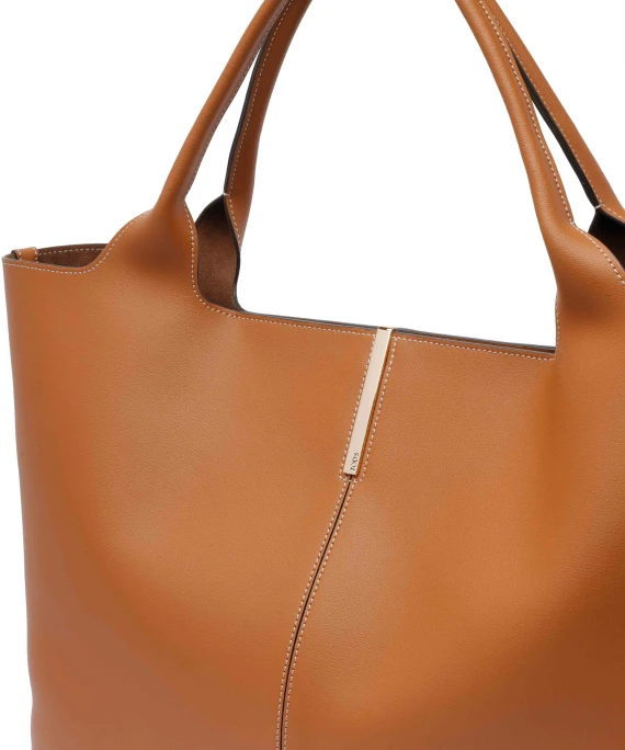 MEDIUM LEATHER SHOPPING BAG