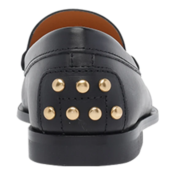 cuoio 03m pantofola gommini metallo