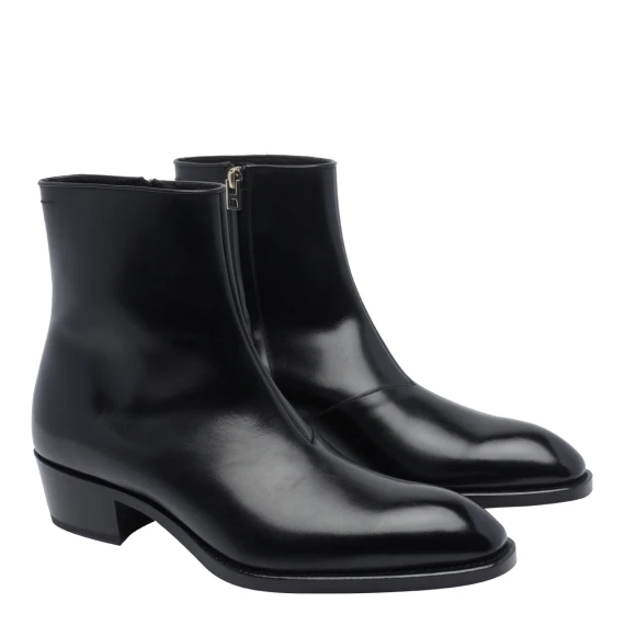 Black Vincent Booties Boots