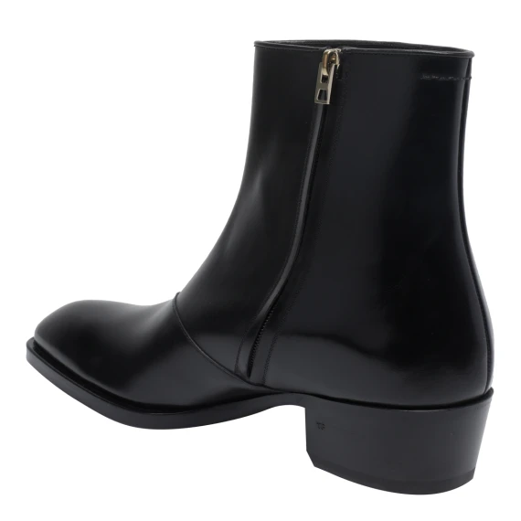 Black Vincent Booties Boots