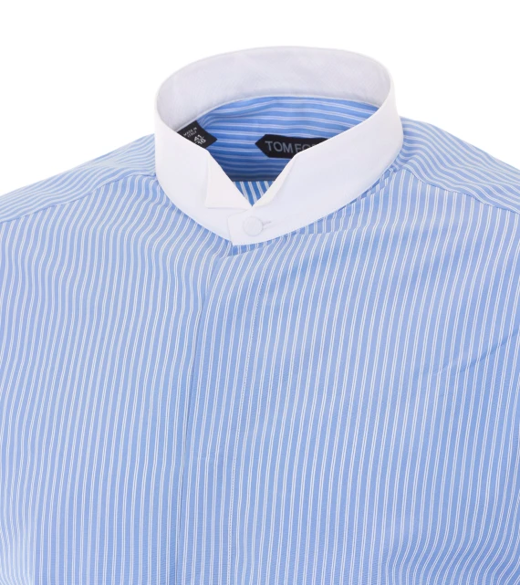 Light blue striped shirt Tom Ford