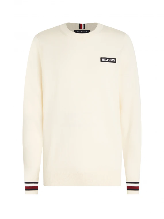 Global Stripe pullover with logo