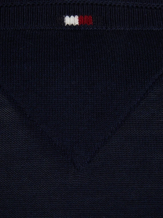 Navy blue crew neck sweater