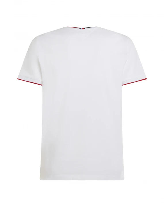 White T-shirt with mini logo