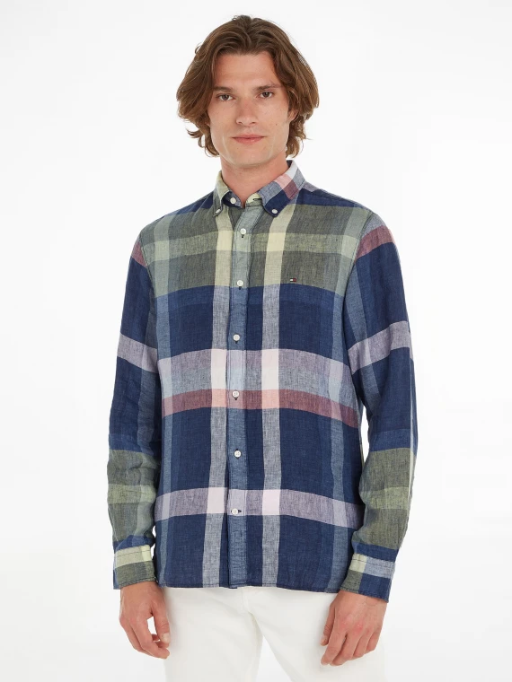 Multicolored checked shirt