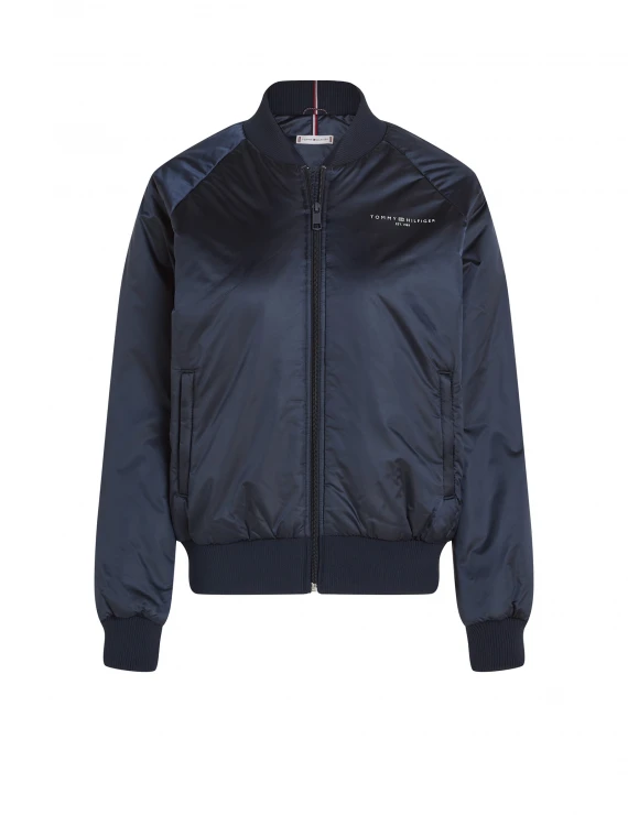 Sport Essential padded bomber jacket with logo