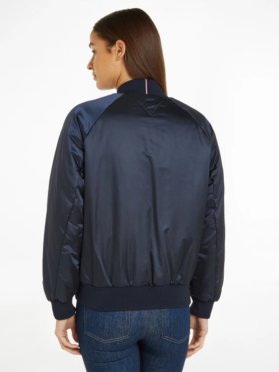 Sport Essential padded bomber jacket with logo