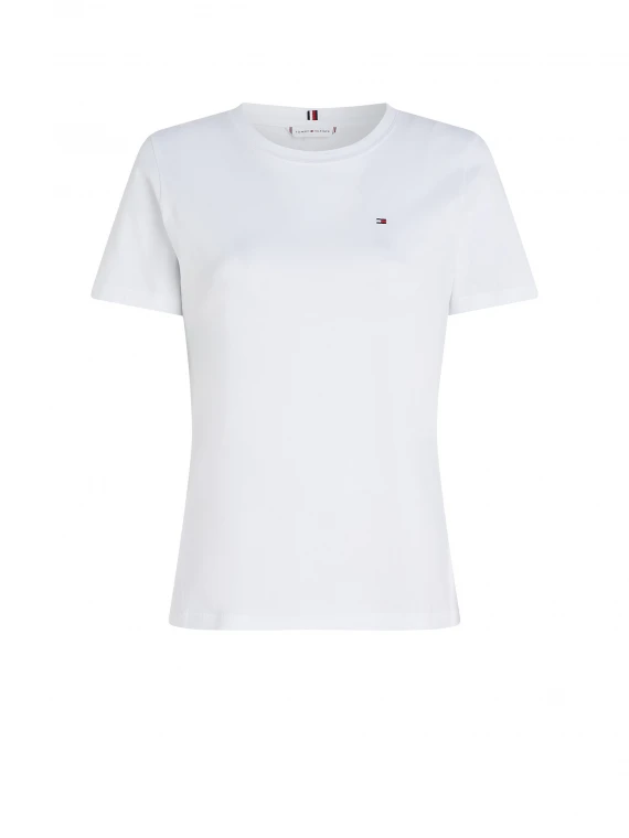 White T-shirt with mini logo