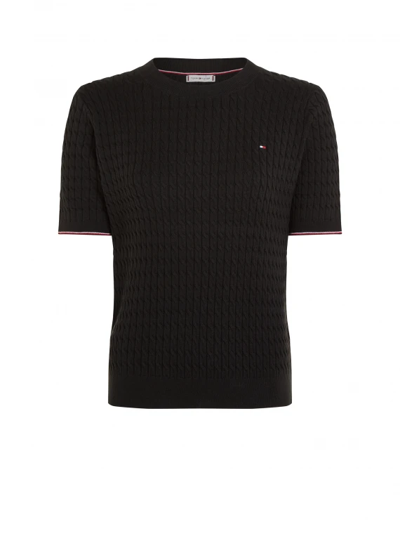 Tommy Hilfiger T-shirts and Polos Black