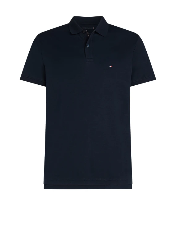 Navy blue regular fit polo shirt