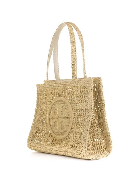 Ella shopper in beige raffia