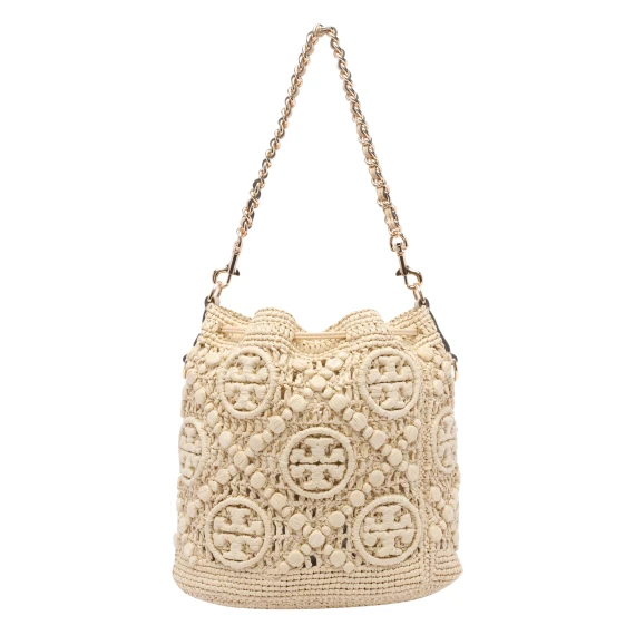 T-MONOGRAM BUCKET BAG
