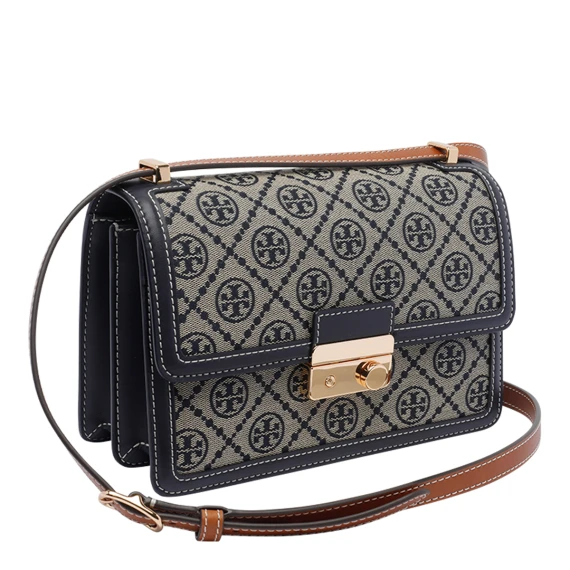 T MONOGRAM SHOULDER BAG