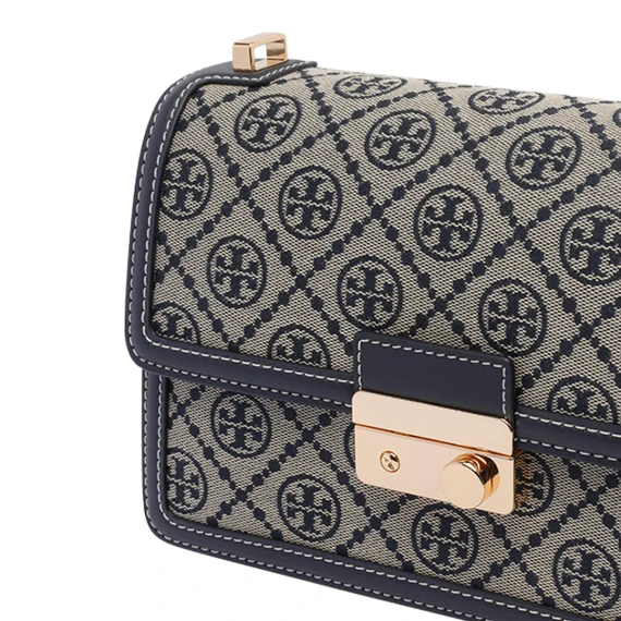 T MONOGRAM SHOULDER BAG