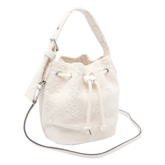 t monogram terry mini bucket bag