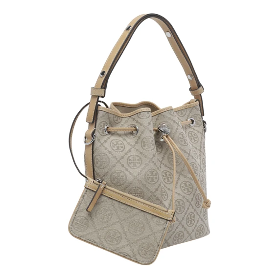 T Monogram Bucket Bag