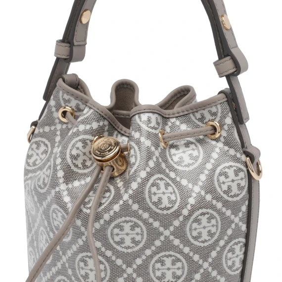 T Monogram Bucket Bag