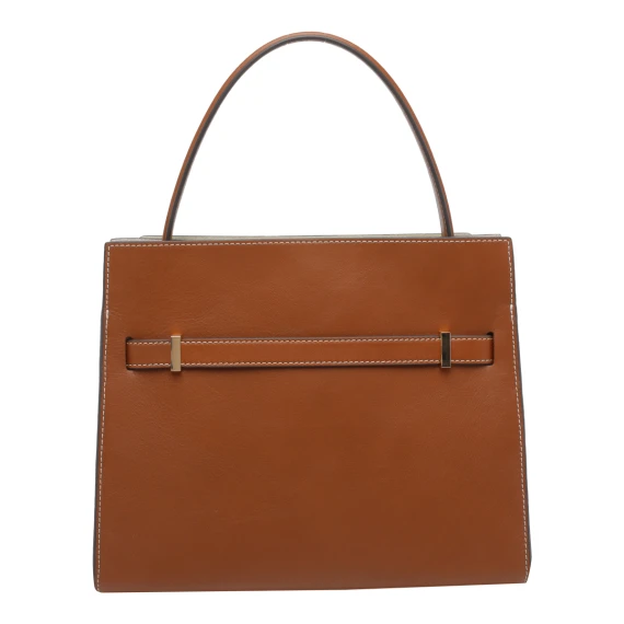 Brown Small Double Lee Radziwill Handbag