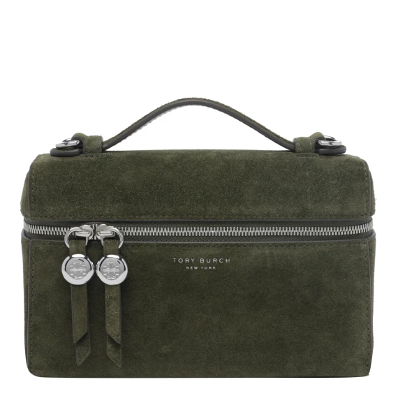 Romy Suede Slim Top Handle