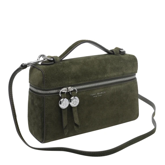Romy Suede Slim Top Handle