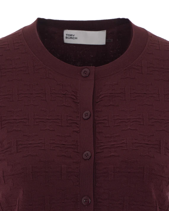 Maglia rossa Tory Burch