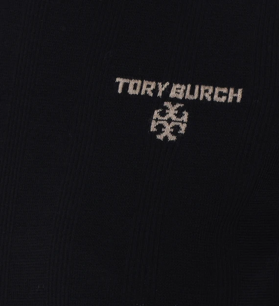 T-shirt e Polo nero Tory Burch