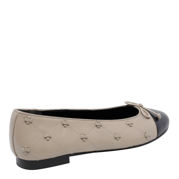 Bunny beige ballet flats Tory Burch