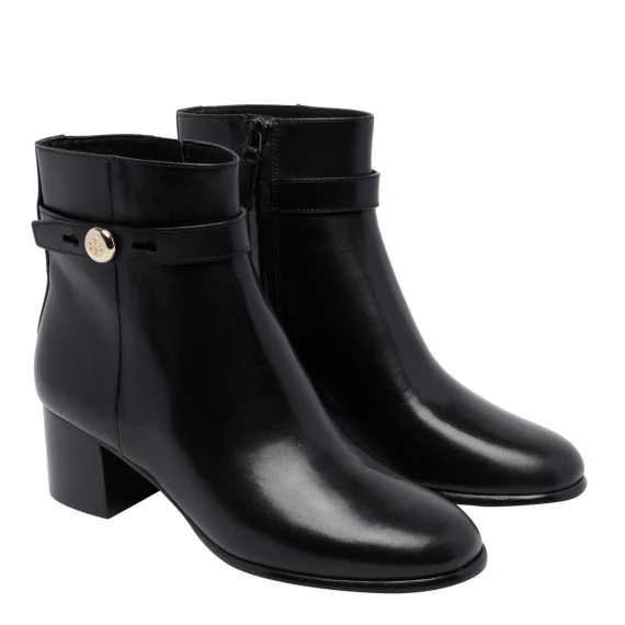 Black Romy Pump Booties Boots Tory Burch