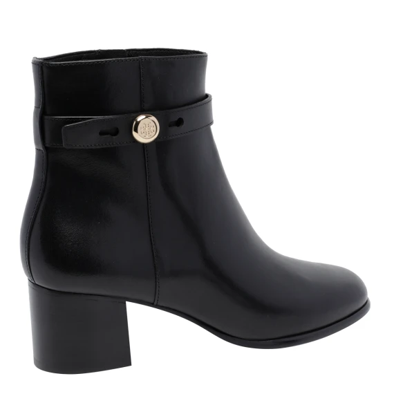 Black Romy Pump Booties Boots Tory Burch