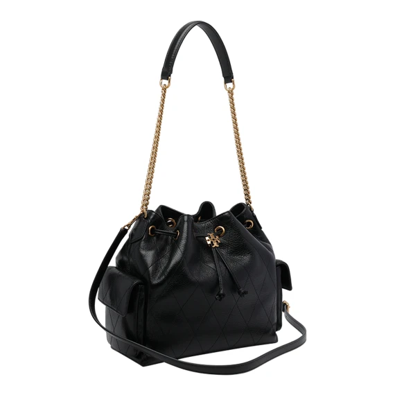 Borsa a spalla Charlie trapuntata con coulisse Tory Burch