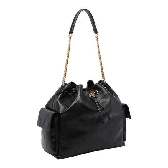 Borsa a spalla Charlie nera Tory Burch