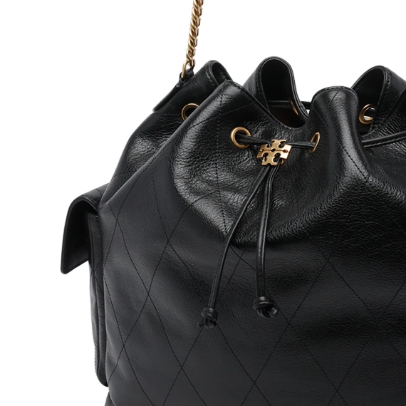 Borsa a spalla Charlie nera Tory Burch