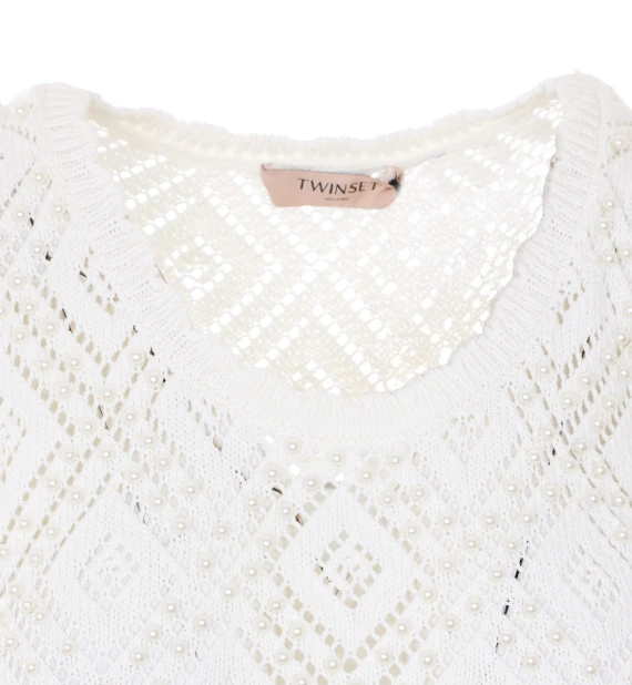 Twin-set Top Bianco