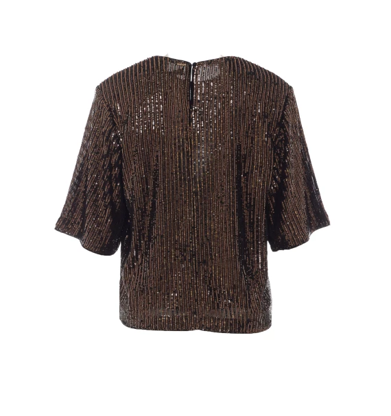 Maglia marrone Twin-set