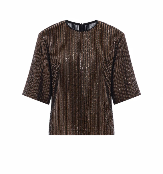 Maglia marrone Twin-set