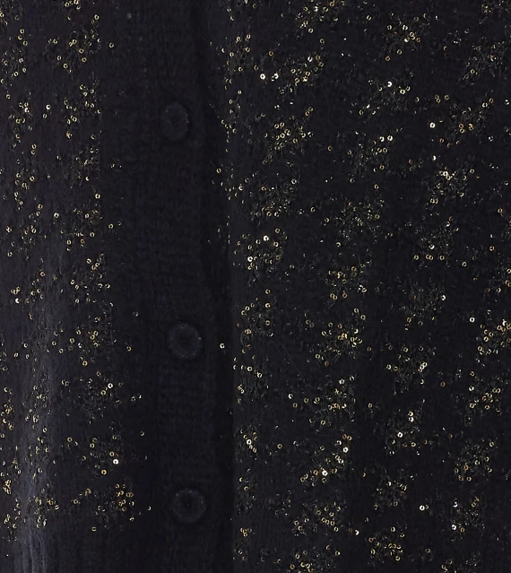 Black sequin cardigan Twin-set