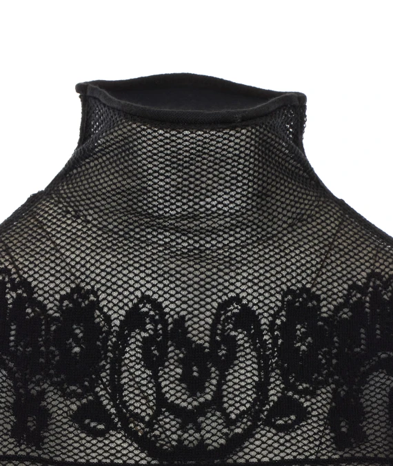 Top a maniche lunghe con collo alto Twin-set