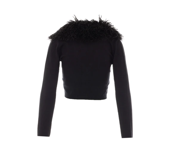Cardigan nero corto Twin-set