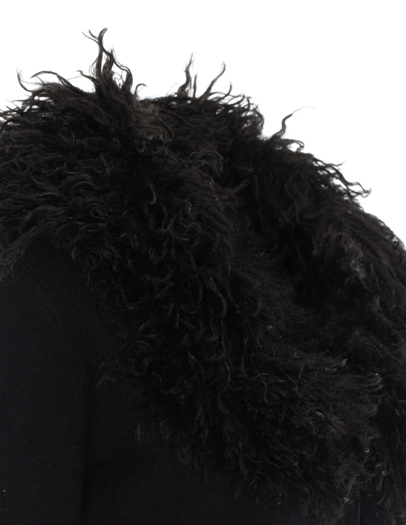Cardigan nero corto Twin-set