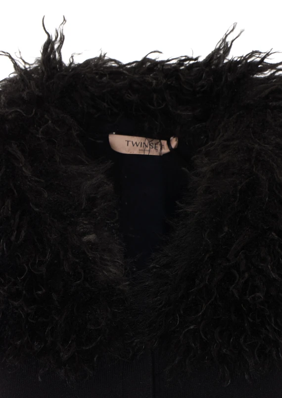Cardigan nero corto Twin-set