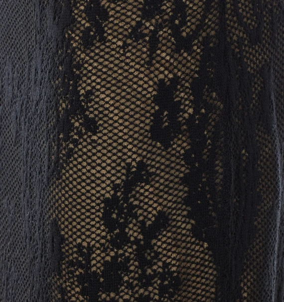 Black midi lace skirt Twin-set