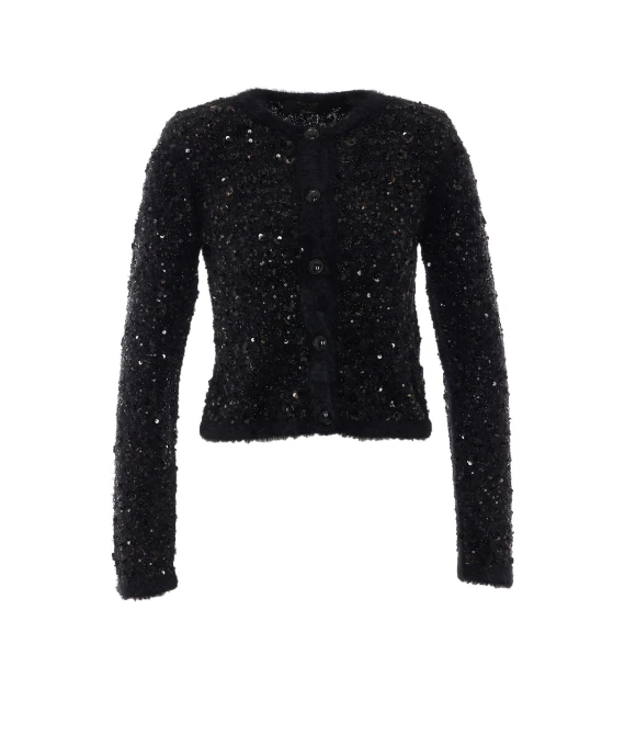 Twinset Black Knitted Sweater Twin-set