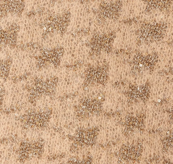 Beige knitted cardigan Twin-set