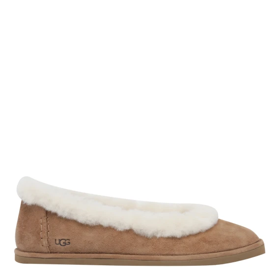 Chestnut Zora Flat Ballets UGG