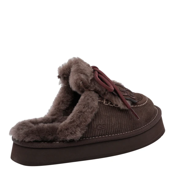 Dark brown suede mules UGG