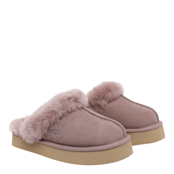 Disquette light pink slides UGG