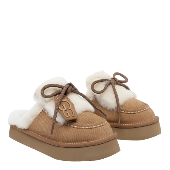 Mule Disquette Heritage in camoscio UGG