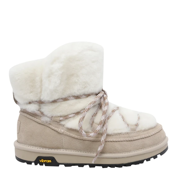 Stivaletti Moonlight Classic Tread beige chiaro