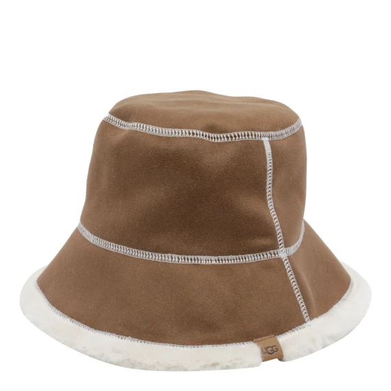 Cappello a secchiello Frankie reversibile marrone UGG